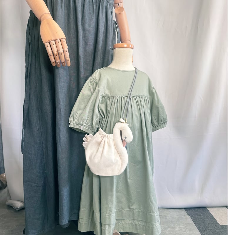 スワンポーチ S 】白鳥・黒鳥巾着｜6月末発送 | kubomi [クボミ