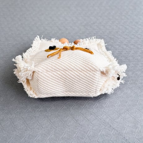 【 ねこフェイス がま口財布  】 ｜8月末発送