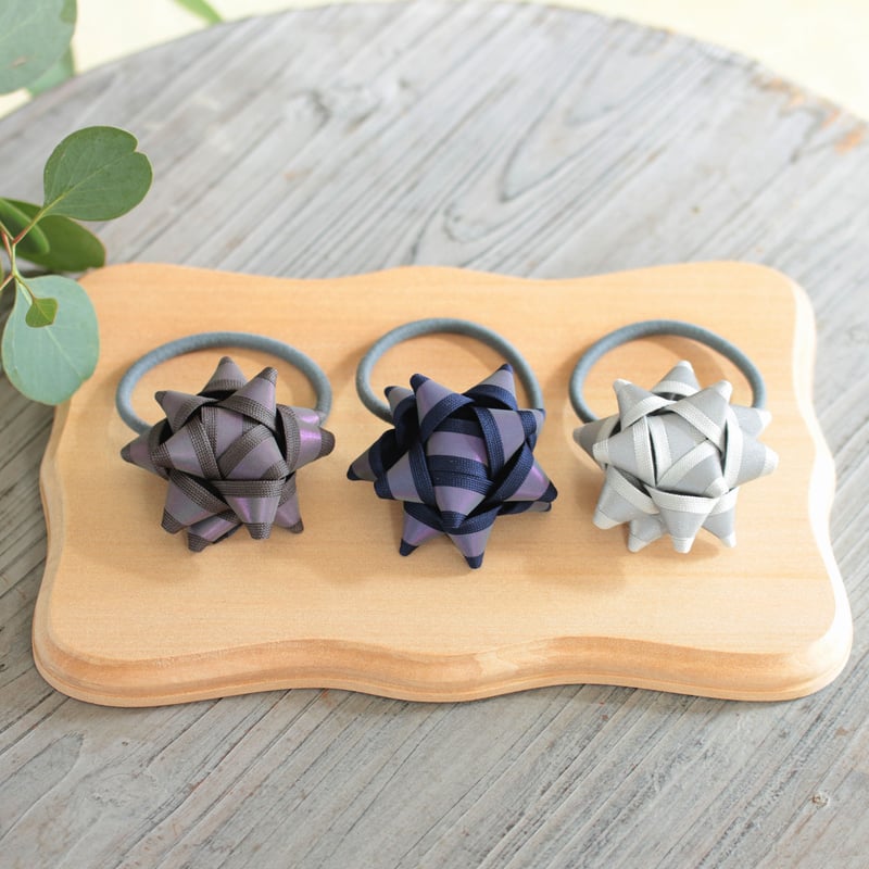 リフレクタ―アクセサリー【 ヘアゴム・ポニーフック 】ギフトBox付き