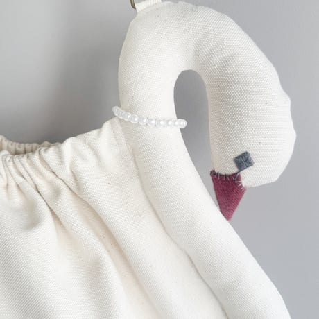 【 スワンバッグ 】白鳥・黒鳥　ショルダーバッグ｜8月末発送
