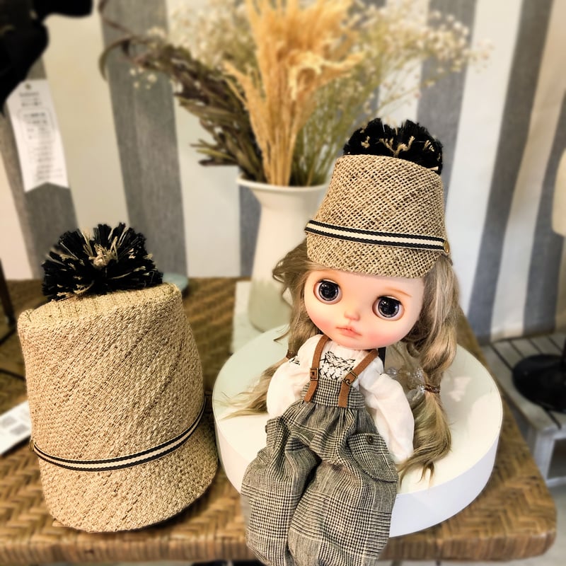 ドール 麦わらキャップ｜9月中旬〜下旬発送 | kubomi [クボミ