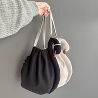 【 スワンバッグ 】白鳥・黒鳥　ショルダーバッグ｜7月末発送