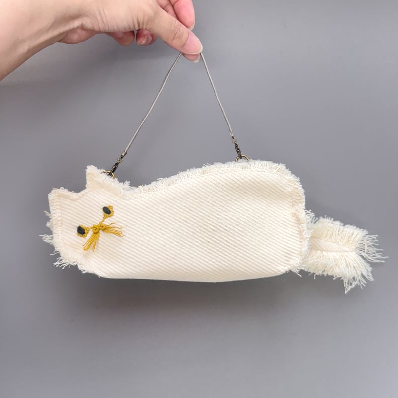 ねこ型ポーチ 】 メガネ&ペンケース｜9月下旬発送 | kubomi