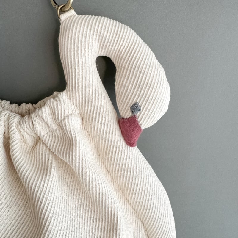 スワンバッグ 】白鳥・黒鳥 ショルダーバッグ｜8月中旬〜下旬