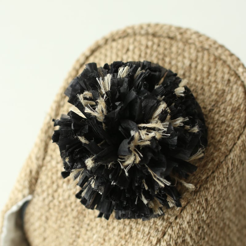 麦わらキャップ｜ポンポン オプションパーツ サイズ共通 | kubomi