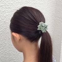 ｜ギフトリボン【 M 】コットンベルベット ｜ヘアゴム
