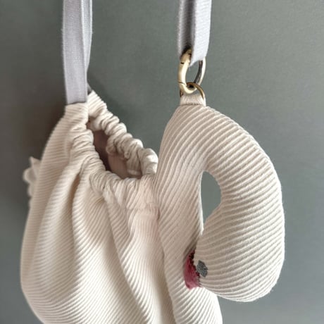 【 スワンバッグ 】白鳥・黒鳥　ショルダーバッグ｜8月末発送