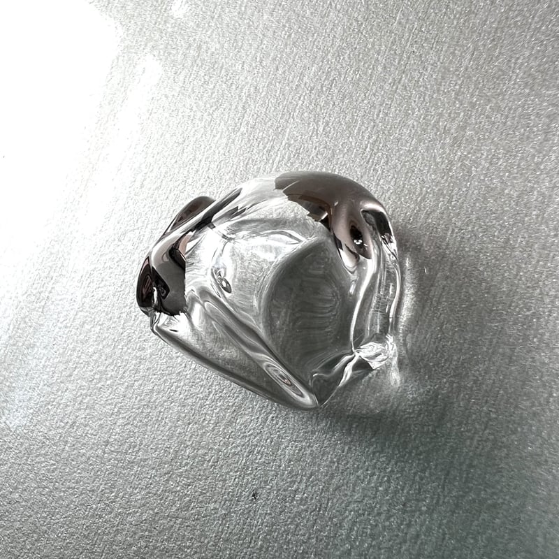 帯留め / Air platinum | NORIKO HERRON GLASS ＋ART