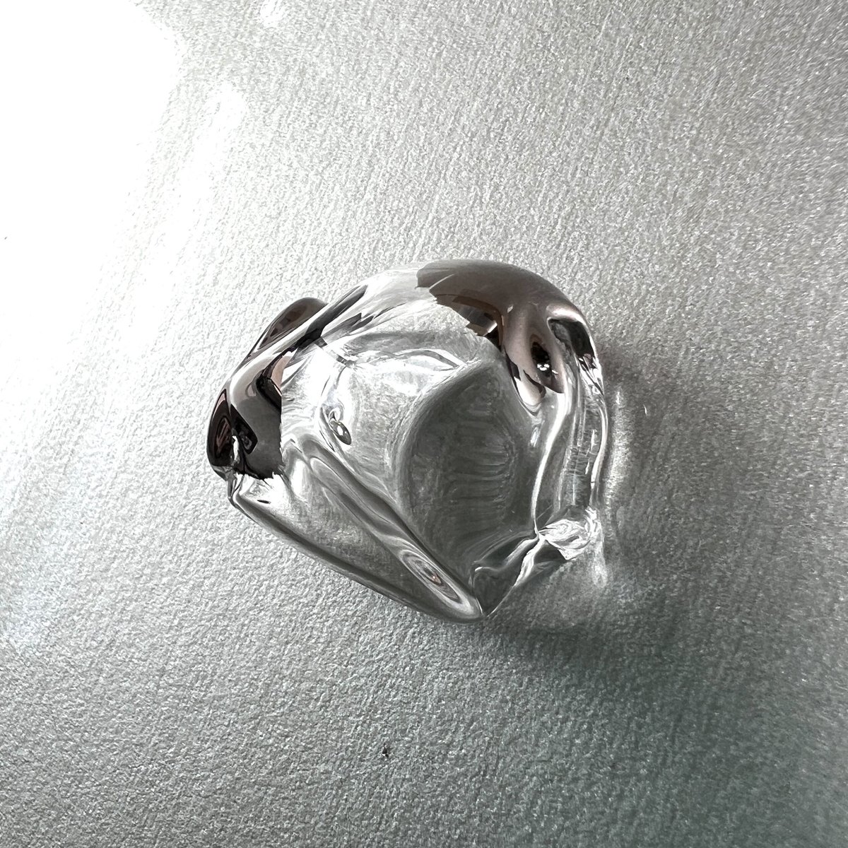 帯留め / Air platinum | NORIKO HERRON GLASS ＋ART