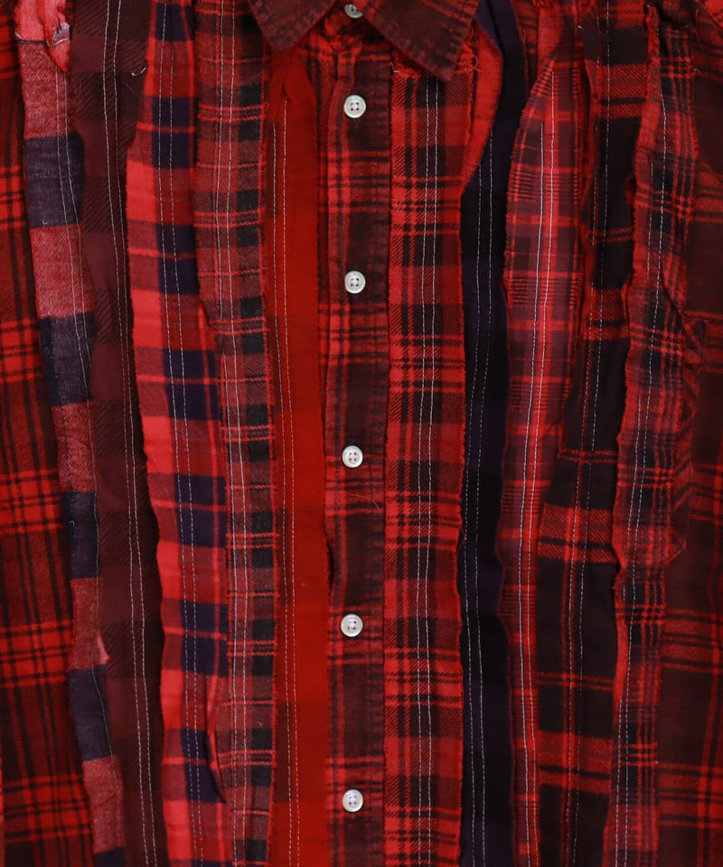 Rebuild by Needles : Flannel Shiirt - Ribbon SH...