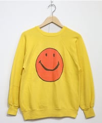 COPY CAT : "SMILE" Sweat - Yellow×Pink