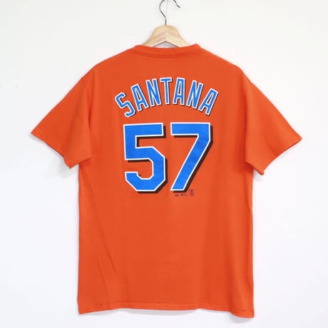 used：(Majestic) Mets Numbering Tee - #57 SANTANA