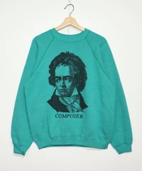 COPYCAT : "Composer" Sweat Shirt - Green