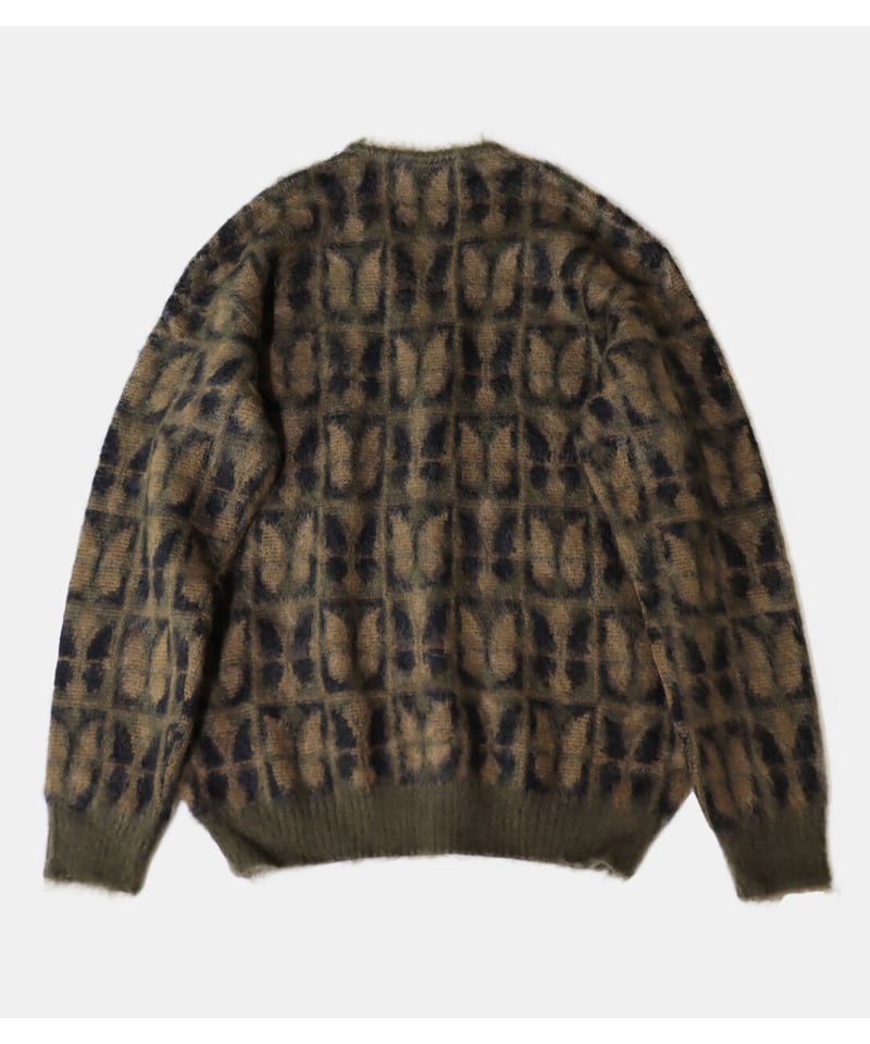 ニードルズ モヘア カーディガン S オリーブ needles mohair  