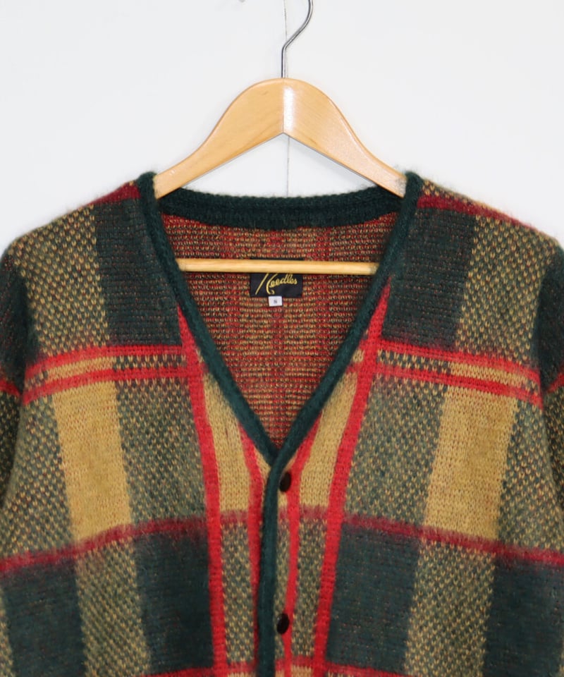 Needles：MOHAIR CARDIGAN - TARTAN | TAMANIWA EBISU - カーディガン