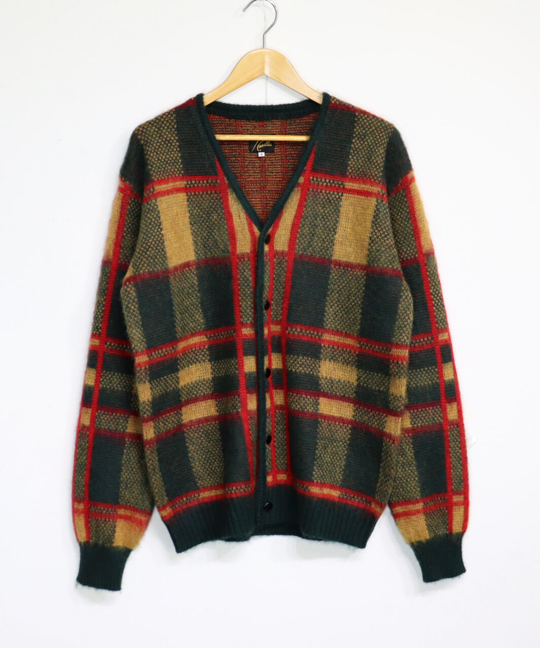 Needles：MOHAIR CARDIGAN - TARTAN | TAMANIWA EBISU