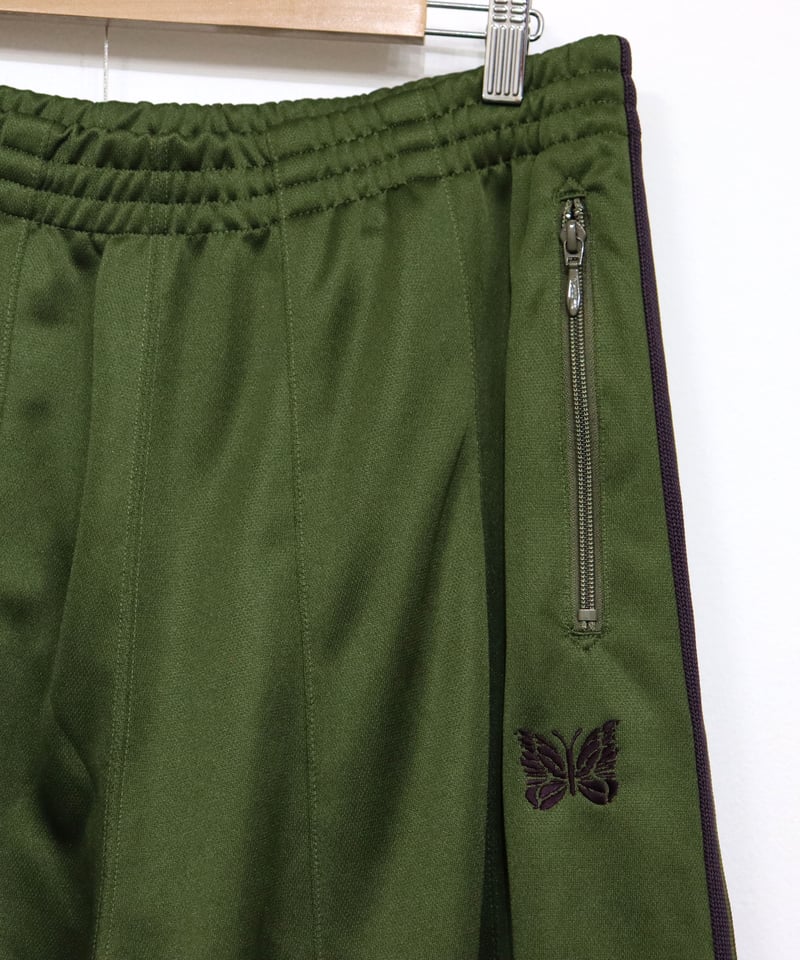 Needles：H.D. Track Pant - Poly Smooth【Olive】 | 