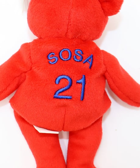 used : Bamm Beano's Teddy Bear  #21 SOSA