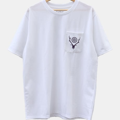 South2 West8 : S/S Round Pocket Tee - Circle Horn