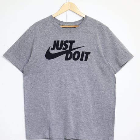 used : (Nike) Just Do It Tee [GREY]