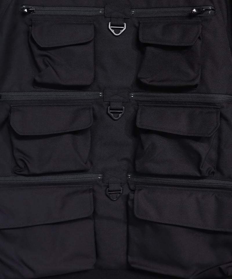 South2 West8：MULTI-POCKET ZIPPED DOWN JACKET -