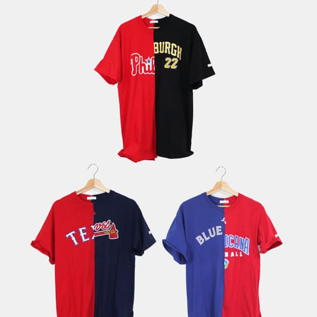 TAMANIWA：MLB half remake tee #39  #40   #41