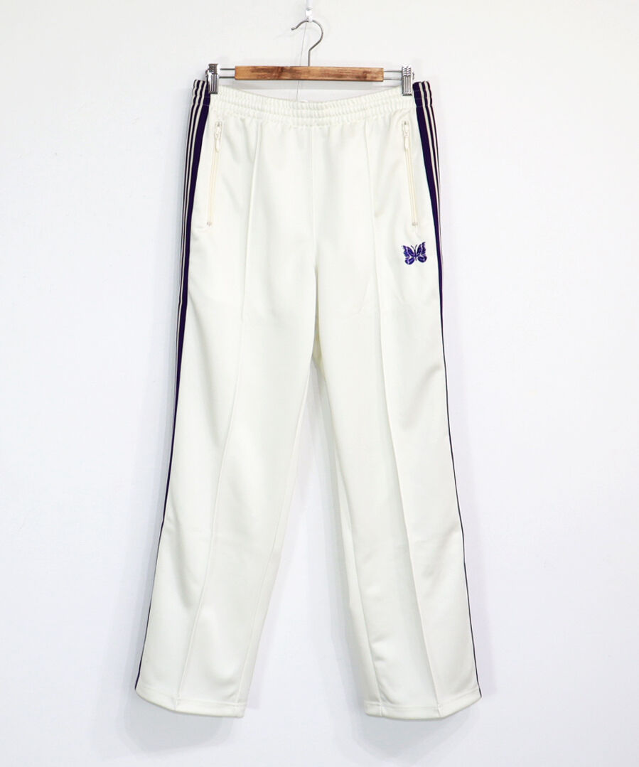 Needles：Track Pant - Poly Smooth 【White】 | TAMA...