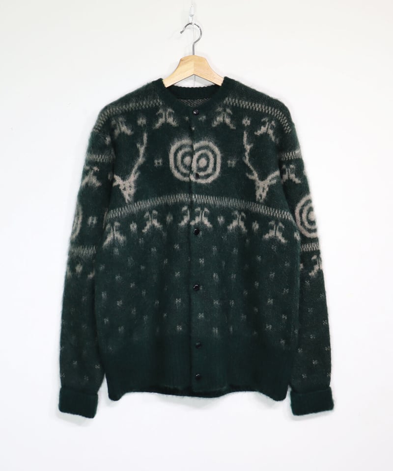 South2 West8：LOOSE FIT CREW NECK CARDIGAN - S2W
