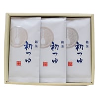上煎茶「初つゆ」100g×3本　箱入れ