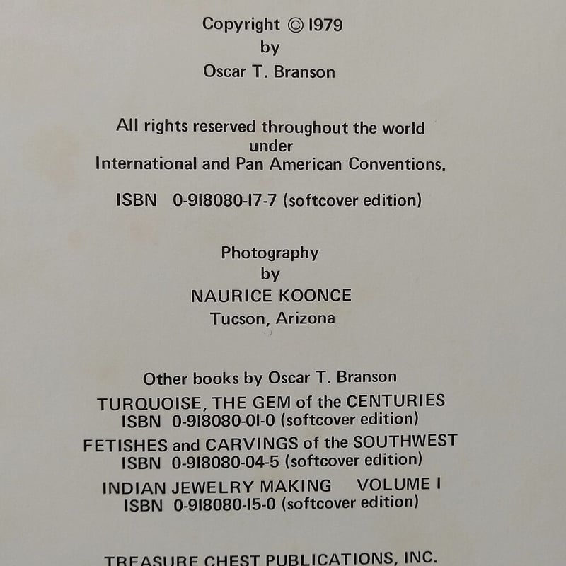 Indian Jewelry making volume 1 , volume2 インディアン Indian Jewelry making volume 1 , volume2 インディアン
