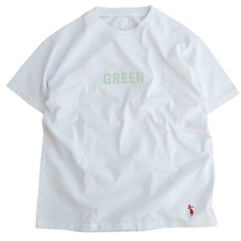 GROWN IN THE SUN(グローンインザサン) SS Tee GREEN/APP...