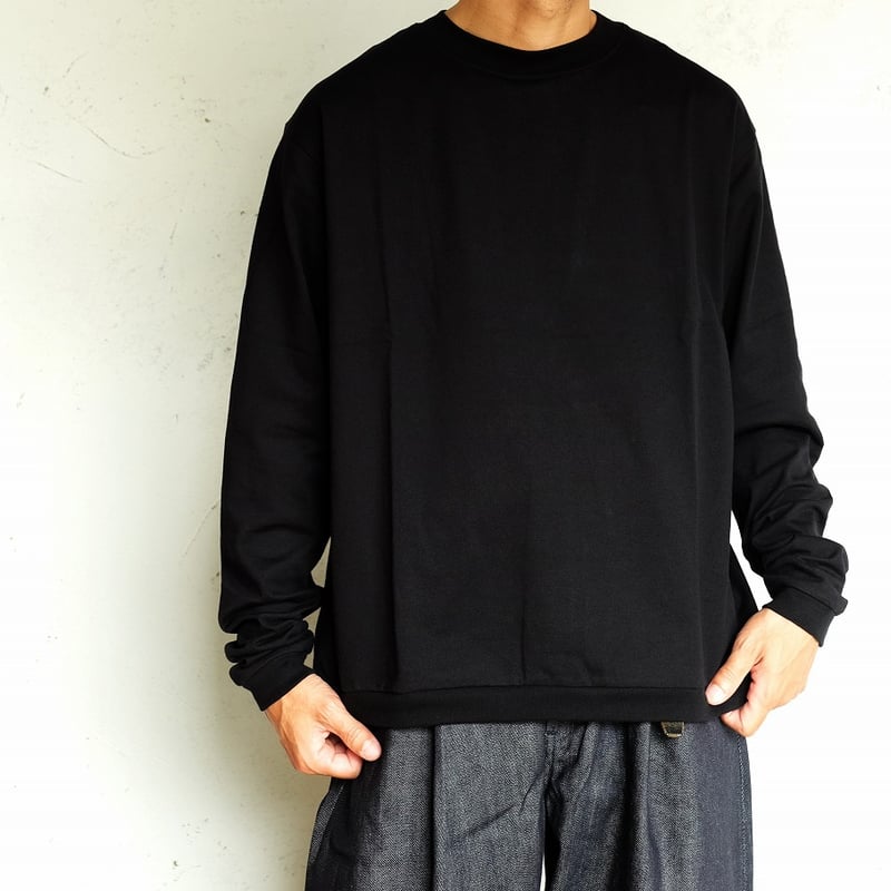 専用　holk(ホーク)　L/S　Tshirt Black holk(ホーク) L/S Tshirt Black | ART SCAPE W