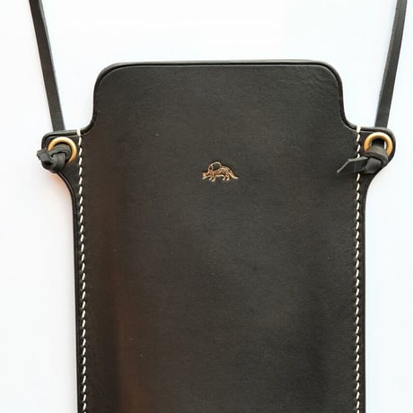 Jacou(ジャコウ)　JC105BR　　Smart Phone Shoulder Case　　Black