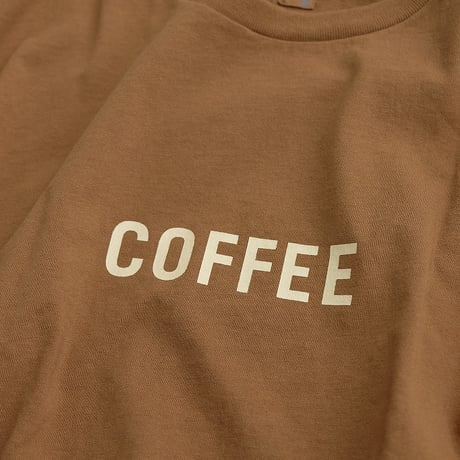 GROWN IN THE SUN(グローンインザサン)　　 S/S Tee　　COFFEE-MILK　　　Brown