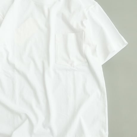 *A VONTADE(アボンタージ)　　  7.5oz Pocket T-Shirts SS 　　　White