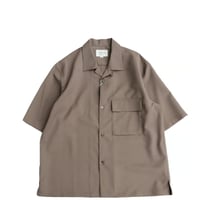 STILL BY HAND(スティルバイハンド)　　　　Open Collar　Shirt　　　　SH01242　　　　Greige