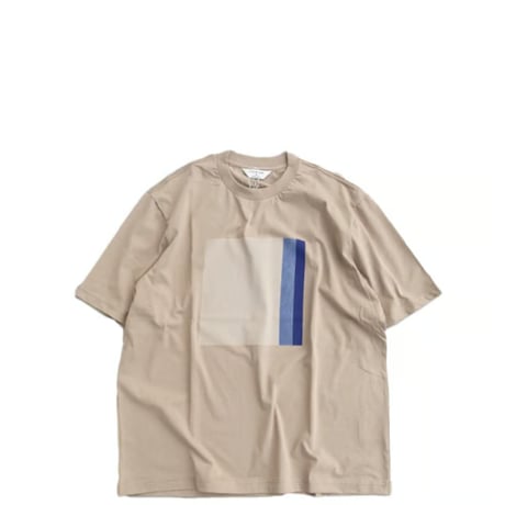 STILL BY HAND(スティルバイハンド)　　  Print T-Shirt　　‐Gradation‐　　CS11262　　　Greige