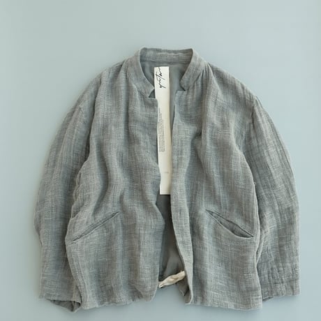 quitan(キタン)　　　　 BUTTONLESS  WEIRED JACKET