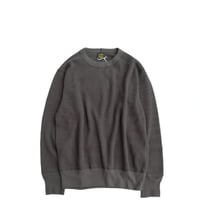 *A VONTADE(アボンタージ)    Big Waffle Crew Top　　　Charcoal