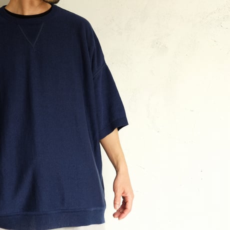 ORDINARY FITS(オーディナリーフィッツ)　　　 BARBER TEE　　　Navy