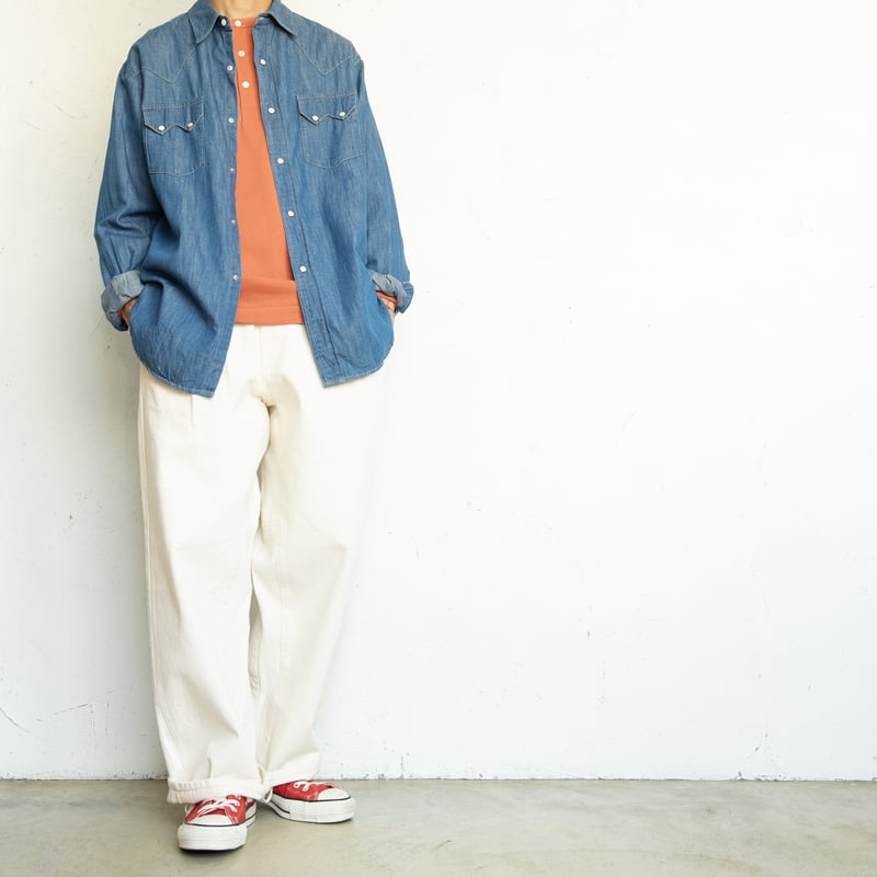 A VONTADE アボンタージュ ベスト L A VONTADE（アボンタージ）CW Piping Vest（CWパイピングベスト