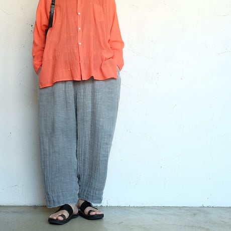 quitan(キタン)  　Kaftan Shirt　　Tomato