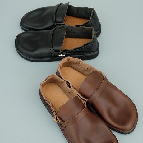 aurora shoes(オーロラシューズ)　　　　middle english　　　BROWN
