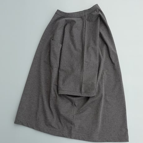 STILL BY HAND(スティルバイハンド)　　Dolman Sleeve Pocket Tee　　CS07262　　　Charcoal
