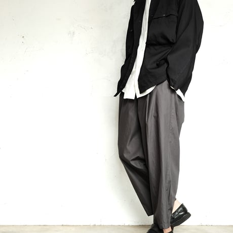 STILL BY HAND(スティルバイハンド )　　　 製品染め シャツジャケット　BL01241　　　　BlackNavy