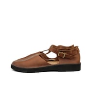 aurora shoes(オーロラシューズ)　　　　T-Strap　　　BROWN