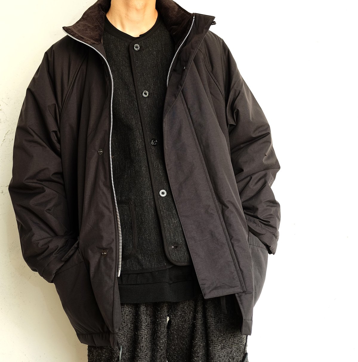 お気に入り still : by STILL hand SOLTEX Hooded Half Coat shinei-sw.jp