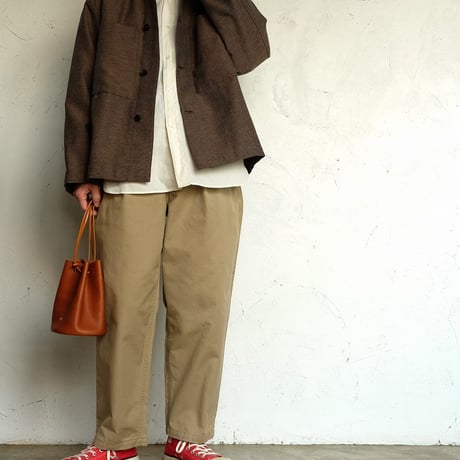 STILL BY HAND(スティルバイハンド)　　  Mixed colour shirt jacket　　BL04261