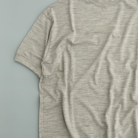 ORDINARY FITS(オーディナリーフィッツ)　　  Wool Wide Tee　　Gray