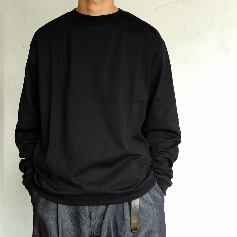 専用　holk(ホーク)　L/S　Tshirt Black holk(ホーク) L/S Tshirt Black | ART SCAPE W